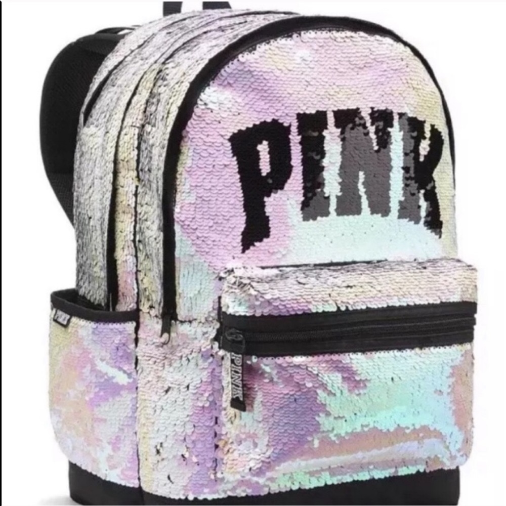 💥PINK Sequin Backpack💥